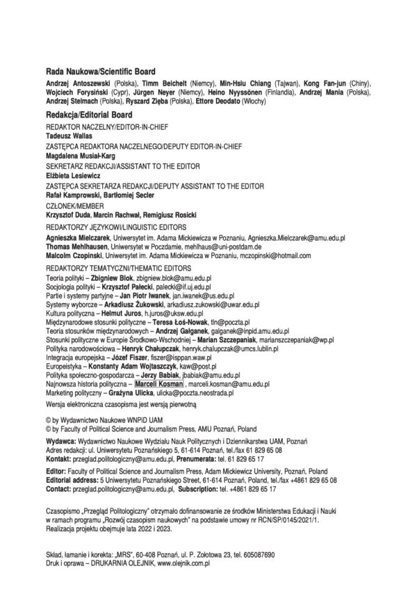 Przegląd Politologiczny nr 4/2024 - obrazek 2